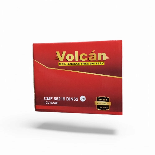 VOLCAN BATTERY 12V 62AH CMF 56219 DIN62 - Image 4